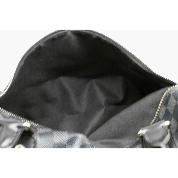 👜 Louis Vuitton LV Boston Bag Roadster 50 Damier Graphite LV 👜 - Picture 13 of 15